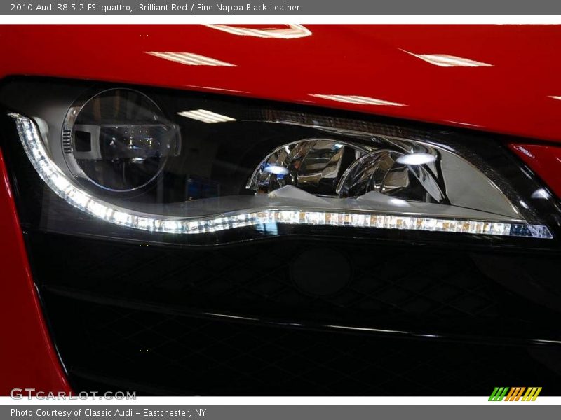 Brilliant Red / Fine Nappa Black Leather 2010 Audi R8 5.2 FSI quattro