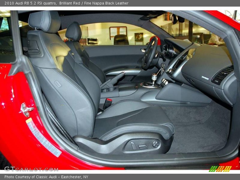 Brilliant Red / Fine Nappa Black Leather 2010 Audi R8 5.2 FSI quattro