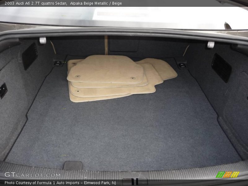 Alpaka Beige Metallic / Beige 2003 Audi A6 2.7T quattro Sedan