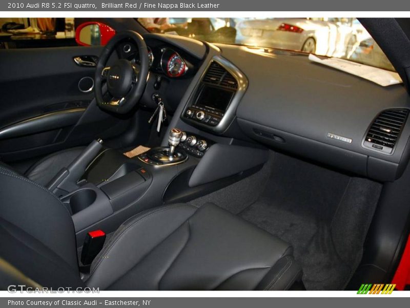 Brilliant Red / Fine Nappa Black Leather 2010 Audi R8 5.2 FSI quattro