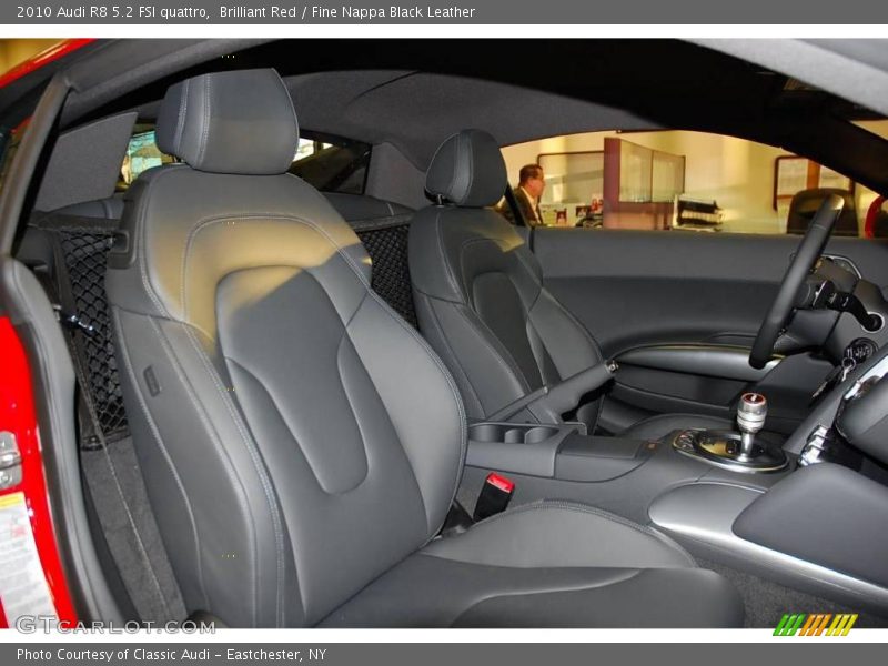 Brilliant Red / Fine Nappa Black Leather 2010 Audi R8 5.2 FSI quattro