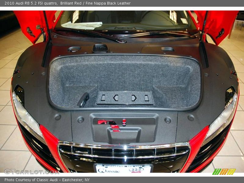 Brilliant Red / Fine Nappa Black Leather 2010 Audi R8 5.2 FSI quattro