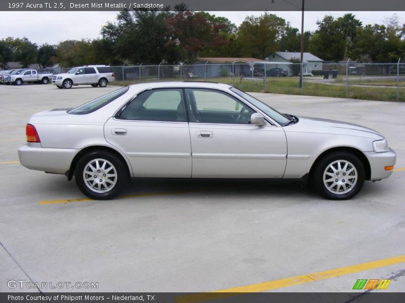 Desert Mist Metallic / Sandstone 1997 Acura TL 2.5