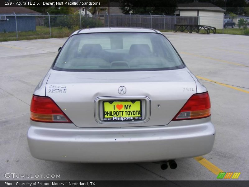 Desert Mist Metallic / Sandstone 1997 Acura TL 2.5