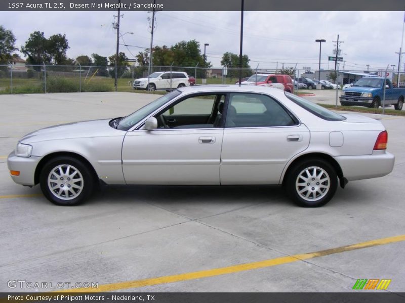 Desert Mist Metallic / Sandstone 1997 Acura TL 2.5