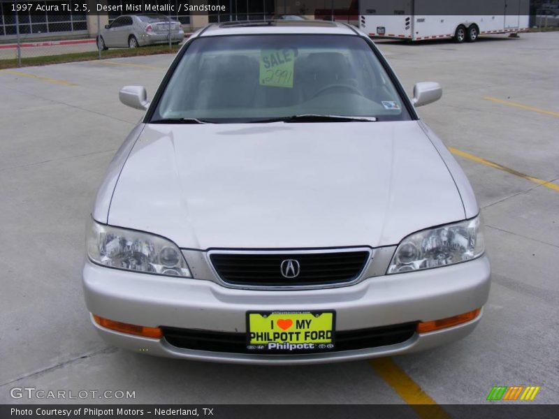 Desert Mist Metallic / Sandstone 1997 Acura TL 2.5