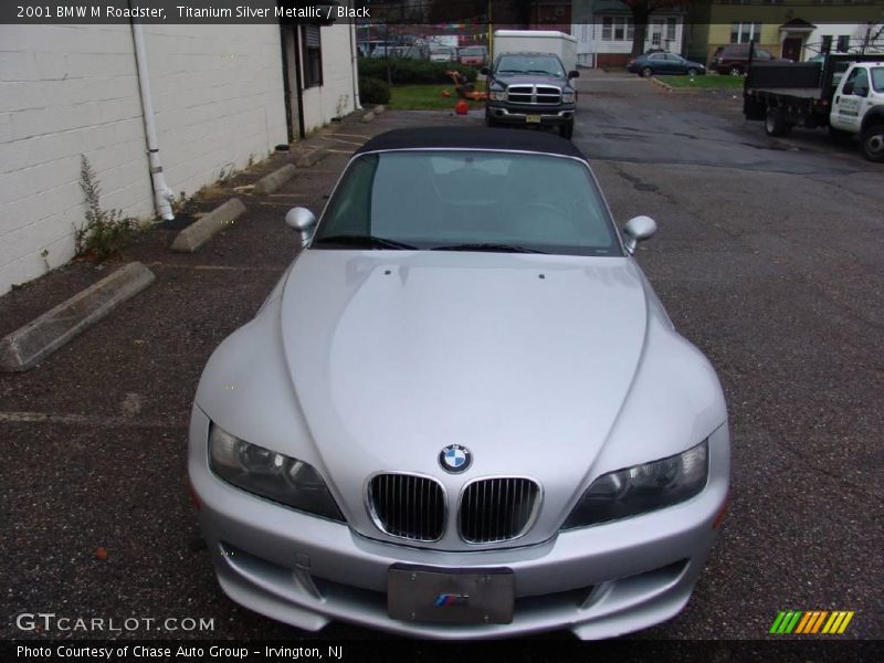 Titanium Silver Metallic / Black 2001 BMW M Roadster