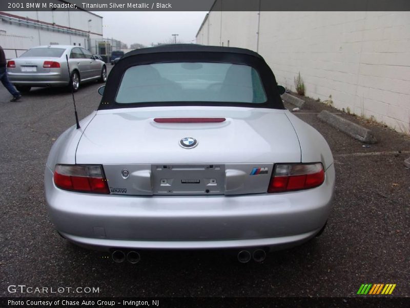 Titanium Silver Metallic / Black 2001 BMW M Roadster