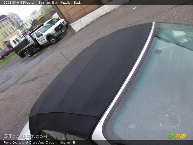 Titanium Silver Metallic / Black 2001 BMW M Roadster