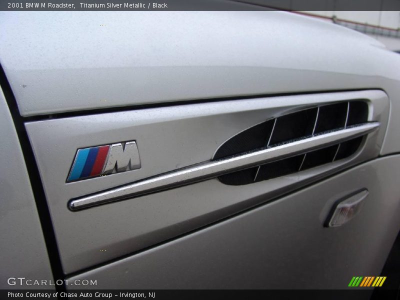 Titanium Silver Metallic / Black 2001 BMW M Roadster