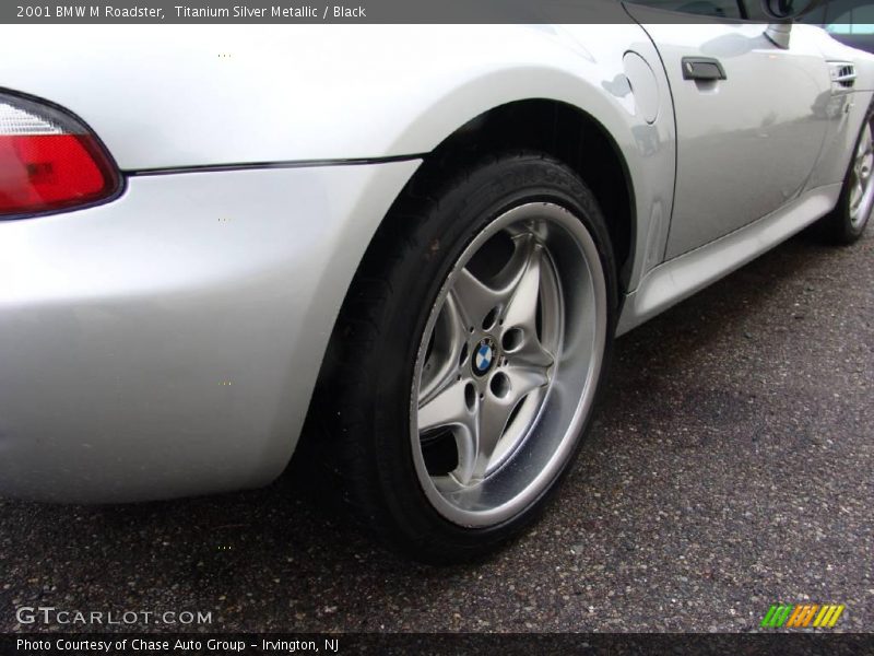 Titanium Silver Metallic / Black 2001 BMW M Roadster