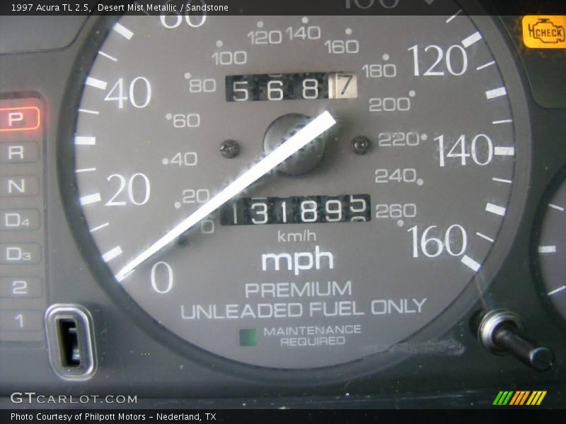 Desert Mist Metallic / Sandstone 1997 Acura TL 2.5