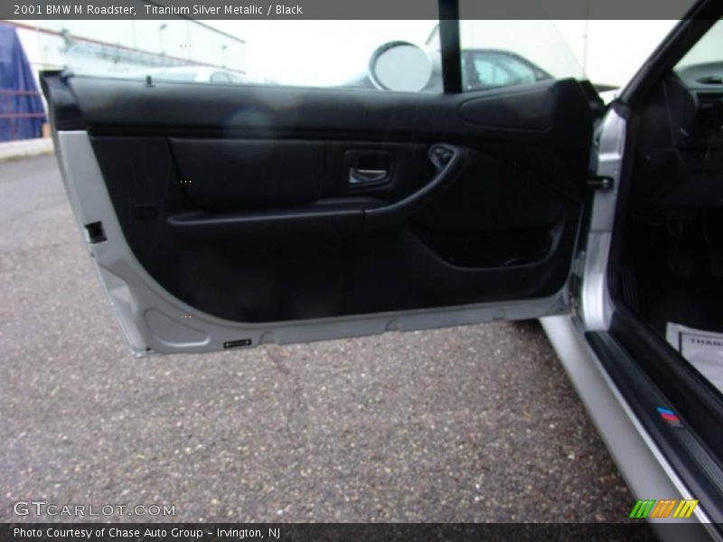 Titanium Silver Metallic / Black 2001 BMW M Roadster