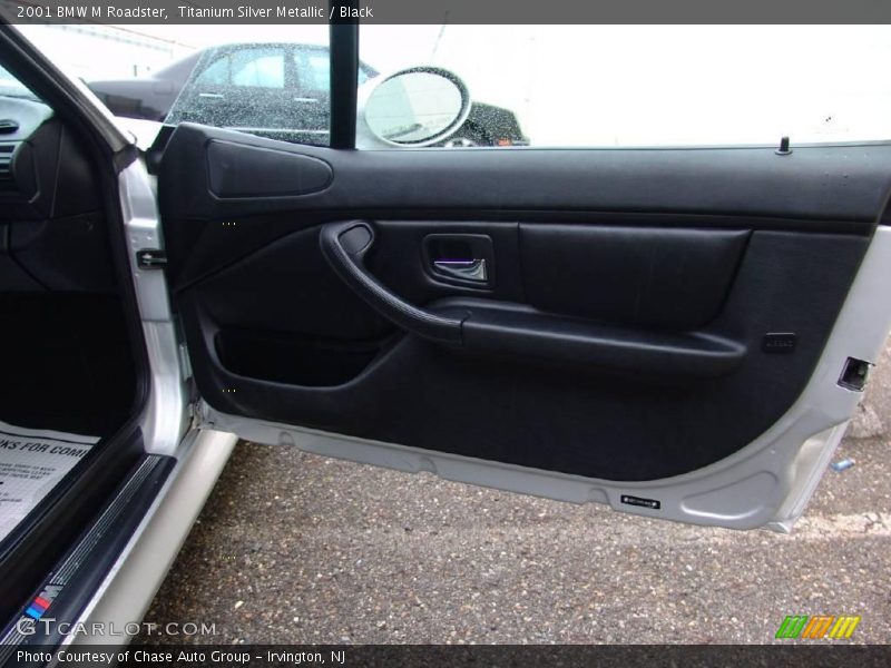 Titanium Silver Metallic / Black 2001 BMW M Roadster