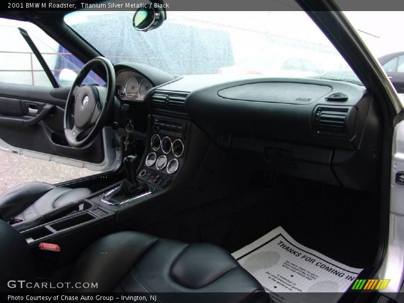 Titanium Silver Metallic / Black 2001 BMW M Roadster