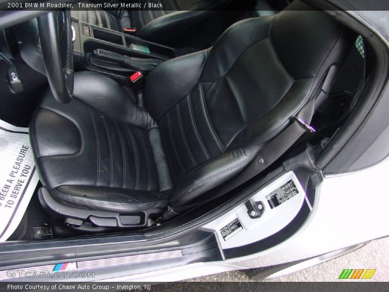 Titanium Silver Metallic / Black 2001 BMW M Roadster