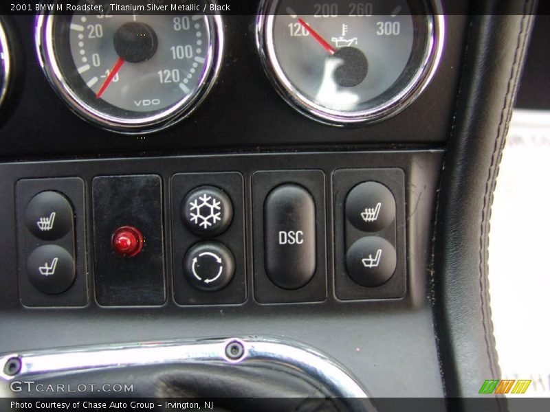 Titanium Silver Metallic / Black 2001 BMW M Roadster