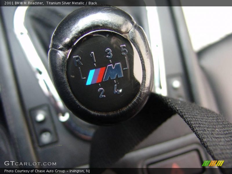 Titanium Silver Metallic / Black 2001 BMW M Roadster