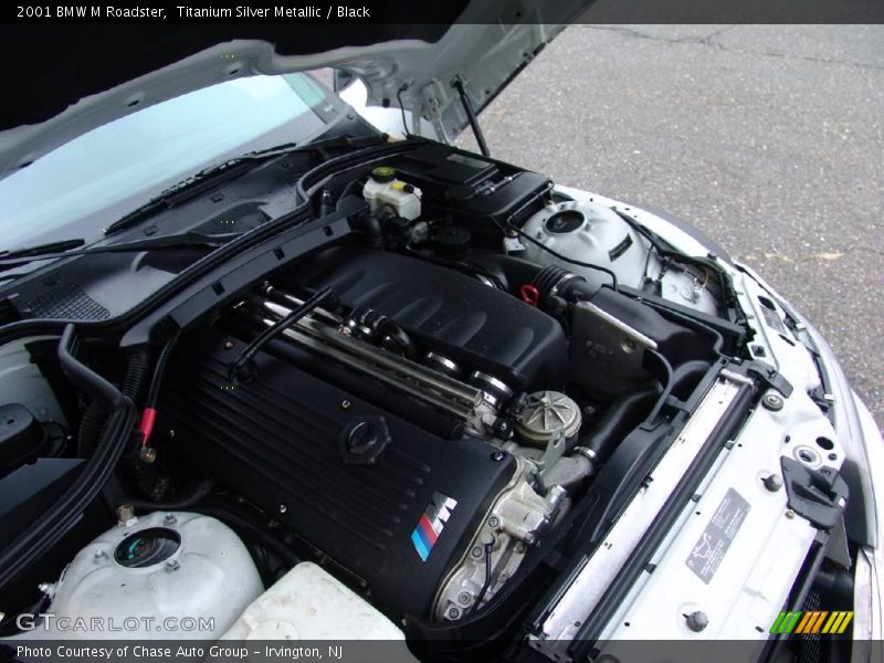 Titanium Silver Metallic / Black 2001 BMW M Roadster