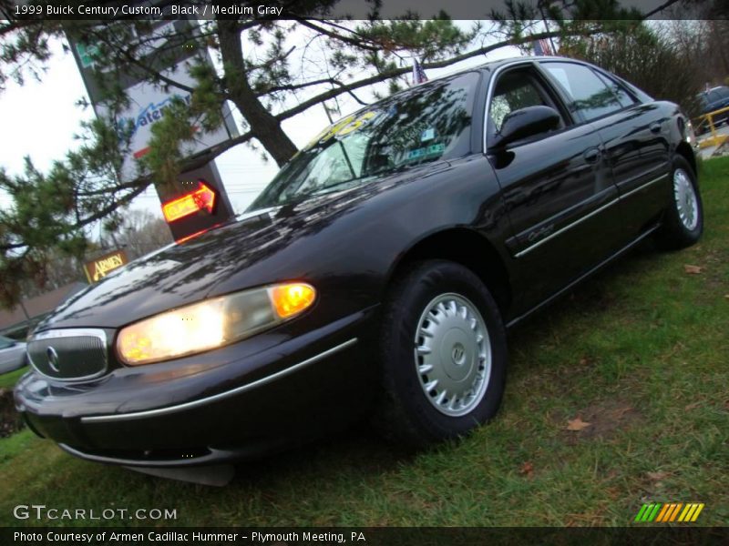 Black / Medium Gray 1999 Buick Century Custom