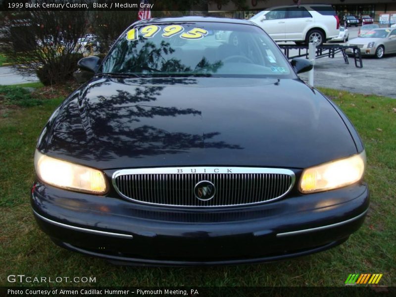 Black / Medium Gray 1999 Buick Century Custom