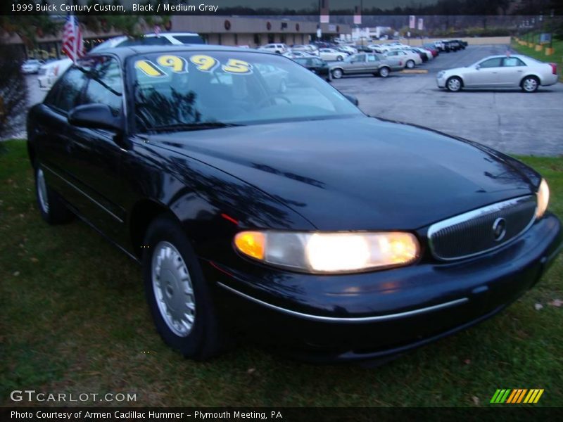 Black / Medium Gray 1999 Buick Century Custom