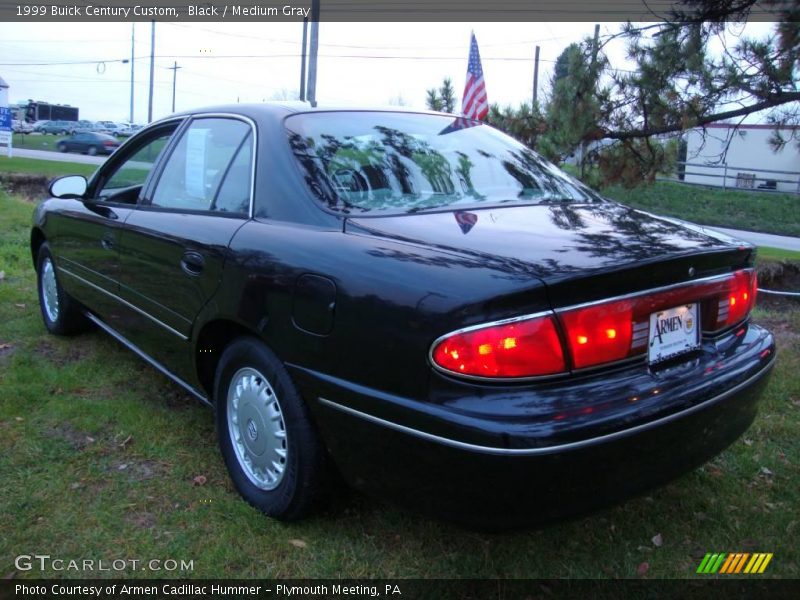 Black / Medium Gray 1999 Buick Century Custom