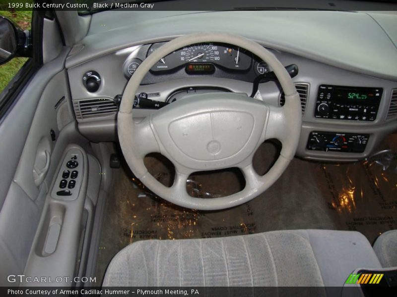 Black / Medium Gray 1999 Buick Century Custom