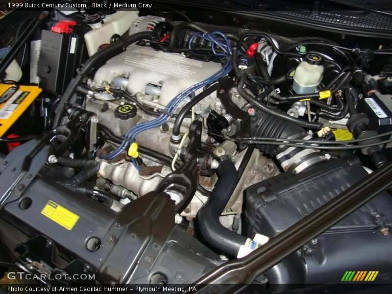 Black / Medium Gray 1999 Buick Century Custom