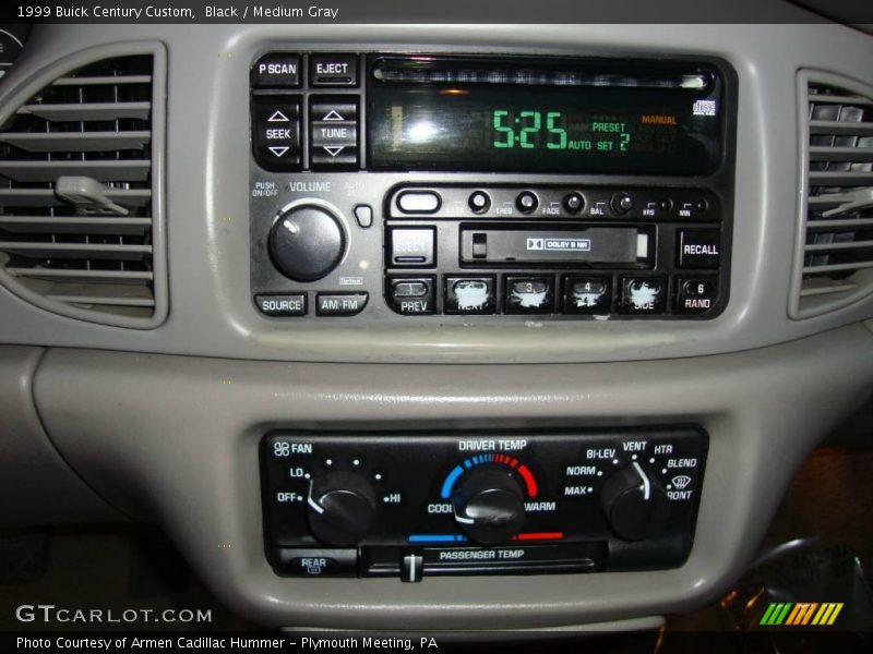 Black / Medium Gray 1999 Buick Century Custom