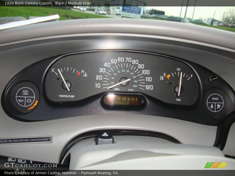 Black / Medium Gray 1999 Buick Century Custom