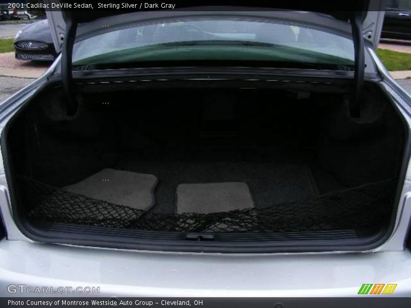 Sterling Silver / Dark Gray 2001 Cadillac DeVille Sedan