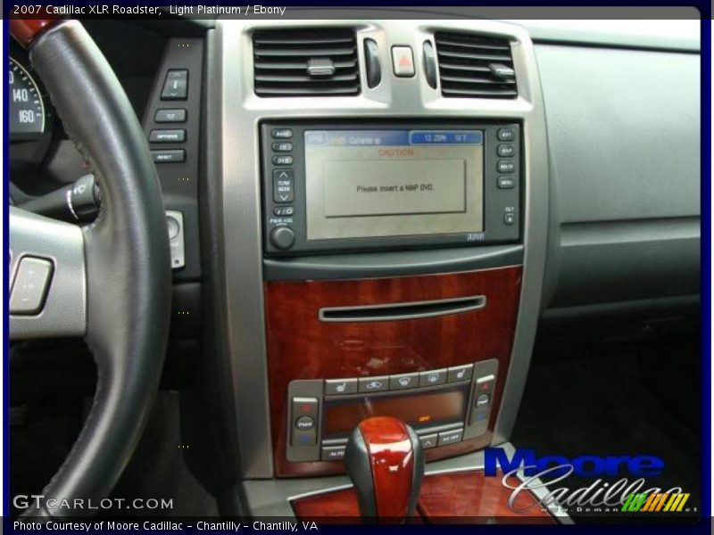 Light Platinum / Ebony 2007 Cadillac XLR Roadster