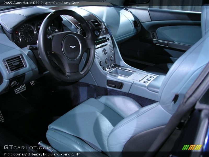 Dark Blue / Grey 2005 Aston Martin DB9 Coupe