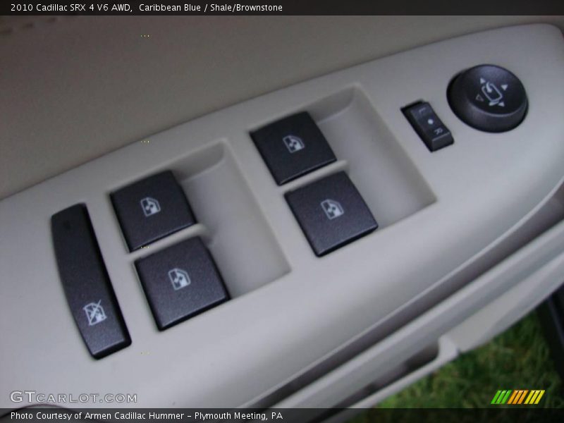 Caribbean Blue / Shale/Brownstone 2010 Cadillac SRX 4 V6 AWD