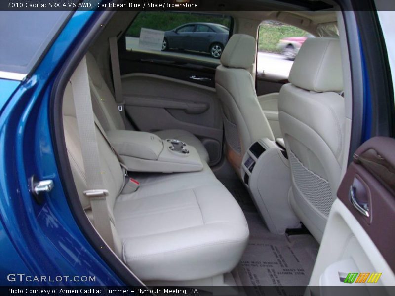 Caribbean Blue / Shale/Brownstone 2010 Cadillac SRX 4 V6 AWD