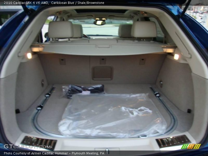 Caribbean Blue / Shale/Brownstone 2010 Cadillac SRX 4 V6 AWD