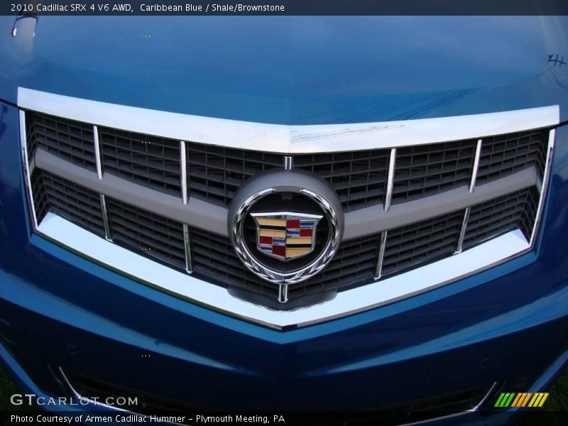 Caribbean Blue / Shale/Brownstone 2010 Cadillac SRX 4 V6 AWD