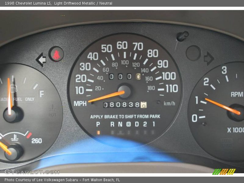 Light Driftwood Metallic / Neutral 1998 Chevrolet Lumina LS