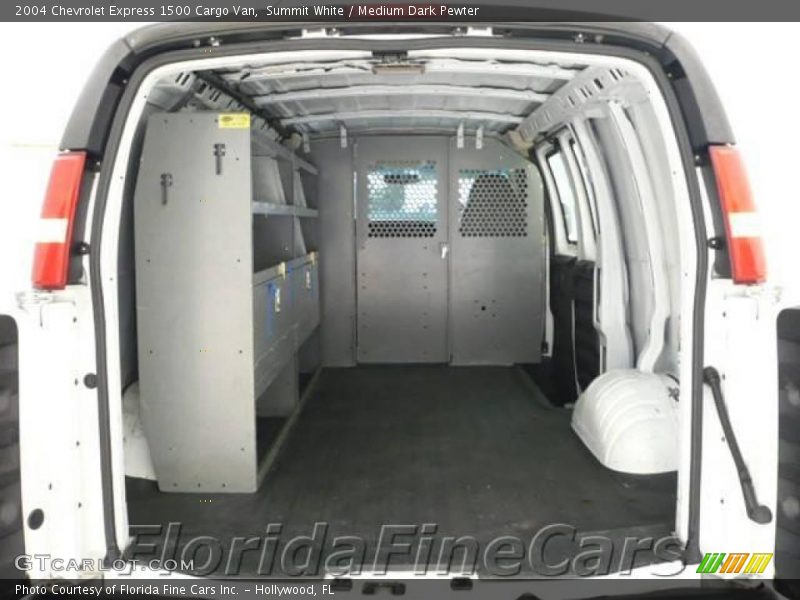 Summit White / Medium Dark Pewter 2004 Chevrolet Express 1500 Cargo Van