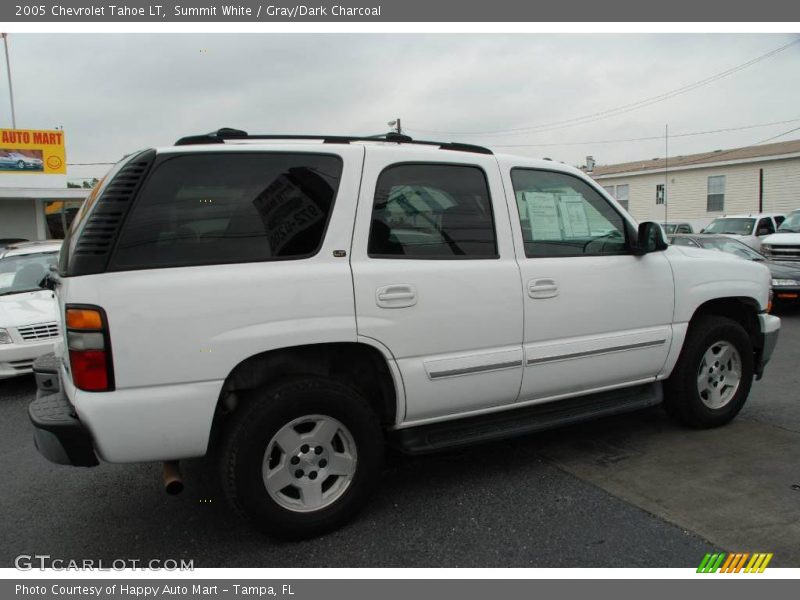 Summit White / Gray/Dark Charcoal 2005 Chevrolet Tahoe LT
