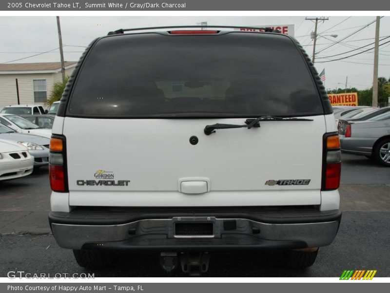 Summit White / Gray/Dark Charcoal 2005 Chevrolet Tahoe LT