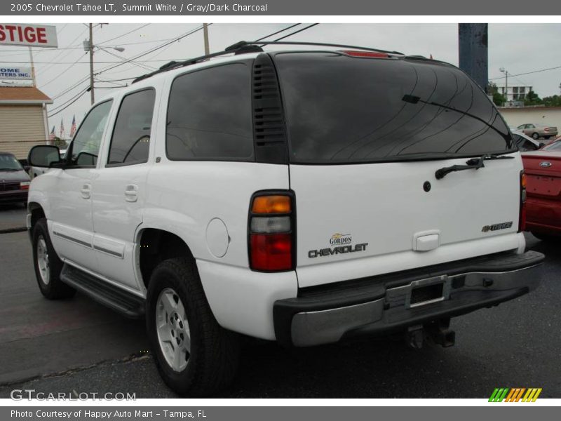 Summit White / Gray/Dark Charcoal 2005 Chevrolet Tahoe LT