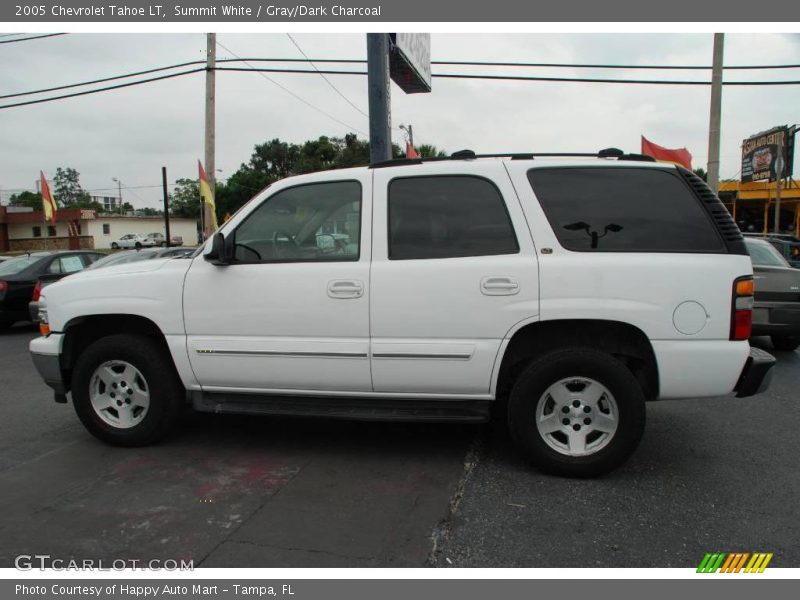 Summit White / Gray/Dark Charcoal 2005 Chevrolet Tahoe LT