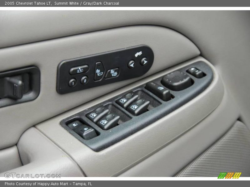 Summit White / Gray/Dark Charcoal 2005 Chevrolet Tahoe LT