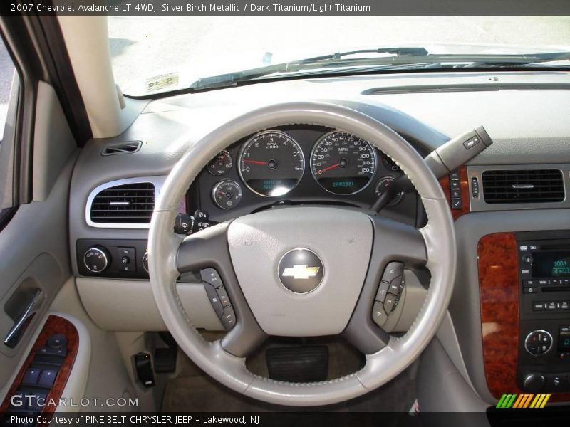 Silver Birch Metallic / Dark Titanium/Light Titanium 2007 Chevrolet Avalanche LT 4WD