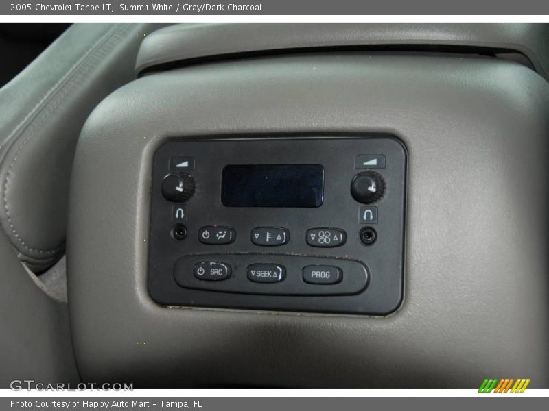 Summit White / Gray/Dark Charcoal 2005 Chevrolet Tahoe LT