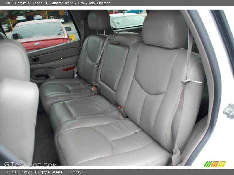 Summit White / Gray/Dark Charcoal 2005 Chevrolet Tahoe LT