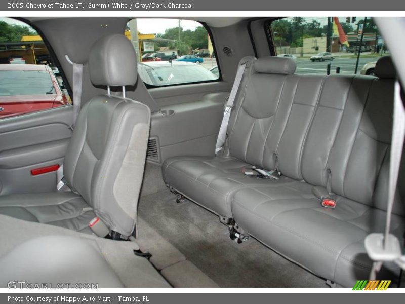 Summit White / Gray/Dark Charcoal 2005 Chevrolet Tahoe LT