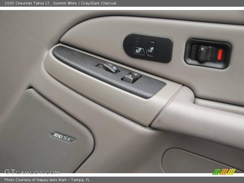 Summit White / Gray/Dark Charcoal 2005 Chevrolet Tahoe LT